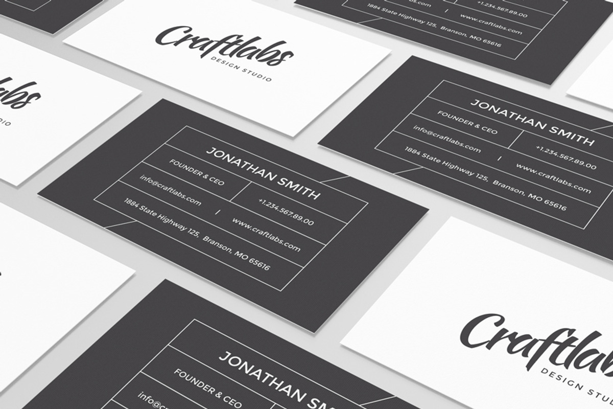 Simple Modern Business Card - 14, a Business Card Template by ND Design (Photo 5 of 5)