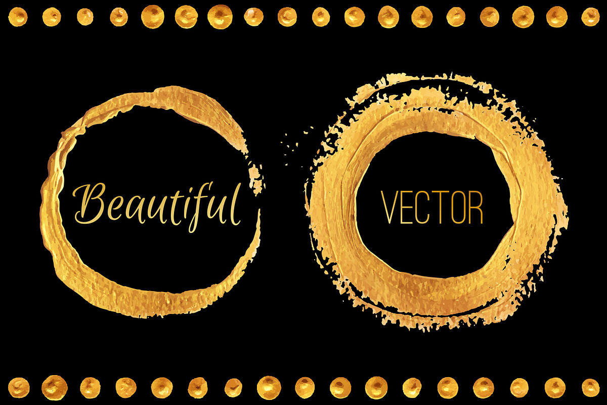 Gold brush strokes & background, a Texture Graphic by Margo Miller (Photo 1 of 23)