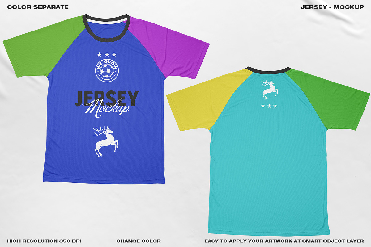 Jersey - Mockup, a Shirt Mockup by DaldSgh (Photo 7 of 15)