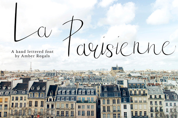 La Parisienne A Hand Lettered Font