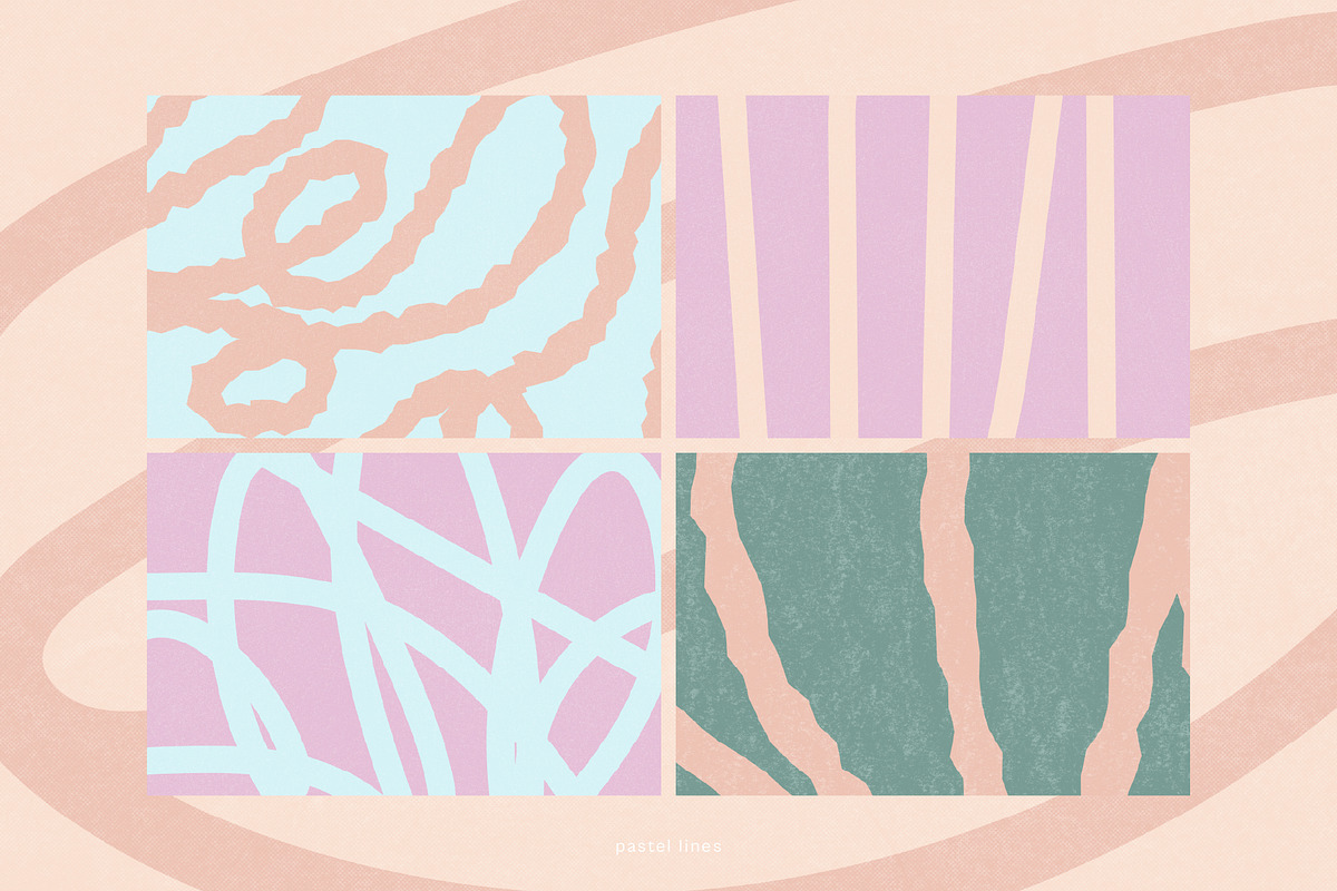 Pastel Lines - Abstract Backgrounds, a Background Graphic by Léo Alexandre (Photo 10 of 14)