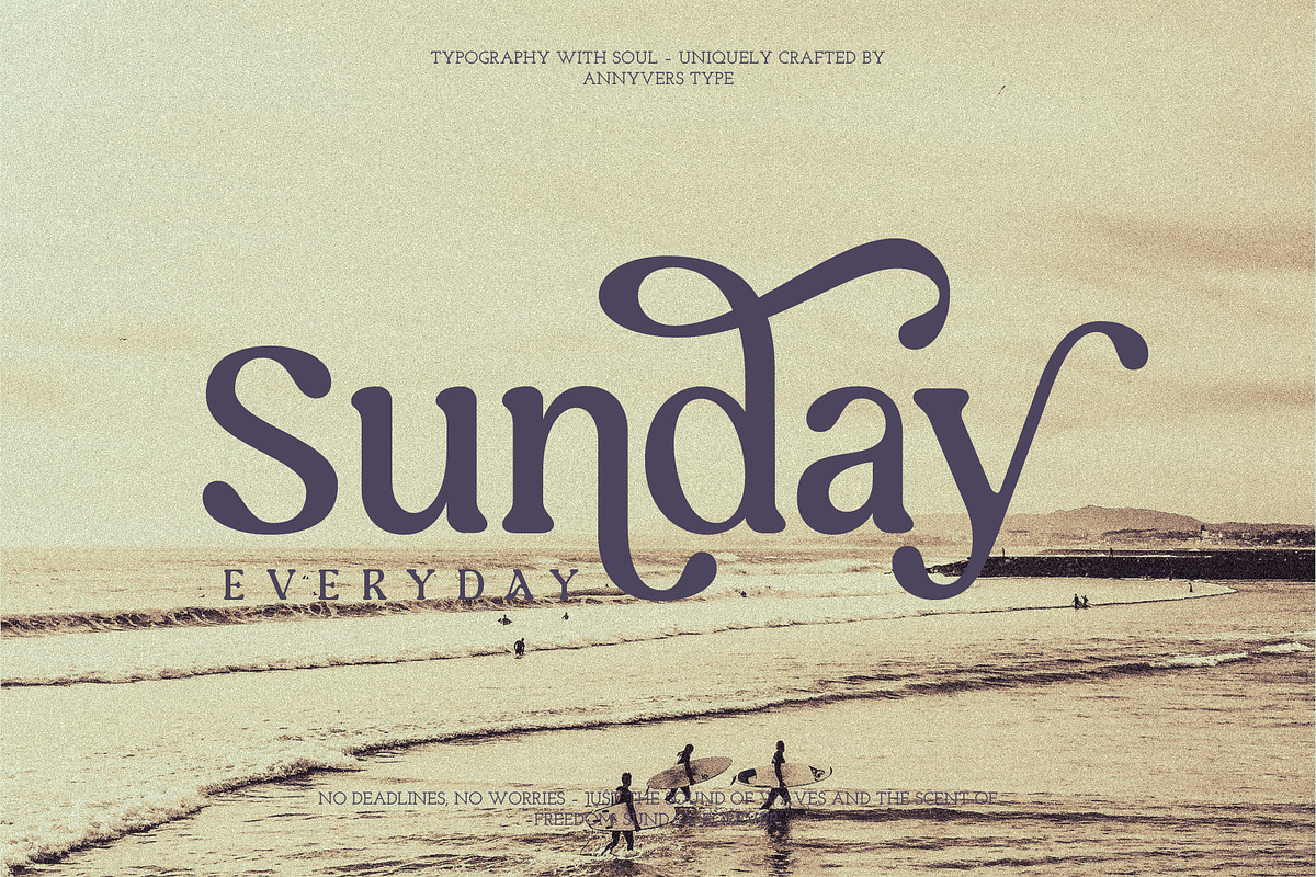 Rusty Love - Retro Vintage Charm, a Serif Font by Annivers Type (Photo 2 of 10)