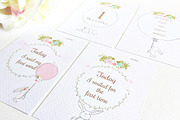 Bunny Baby Milestone and Month cards, a Card Template by ThePaperOwl (Thumbnail 1 of 4)