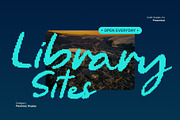 CS Sandra Pixel, a Script Font by Craft Supply Co. (Thumbnail 7 of 8)