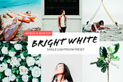 Bright White Lightroom Preset, an Action Add-On by Persnickety Prints (Thumbnail 1 of 3)