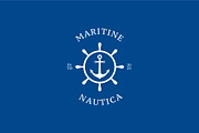 Nautical Anchor Badge Logo Bundle, a Branding & Logo Template by Dyn Studio (Thumbnail 4 of 6)