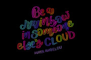 Rainbow II.O Procreate Brush, a Brush Add-On by lovetistrue (Thumbnail 3 of 3)