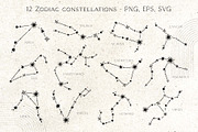 Mystical Zodiac constellations, an Illustration by My Space Garden (Thumbnail 5 of 19)