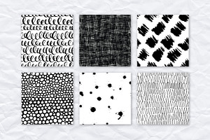 26 Ink Effect Seamless Patterns