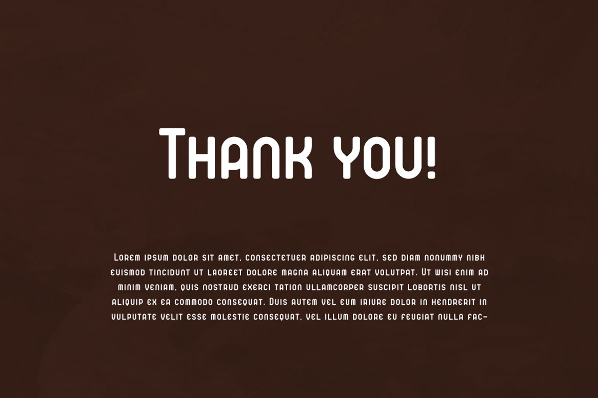 Bosman Rock - Rounded Bold Font, a Sans Serif Font by Mightyfire (Photo 3 of 3)