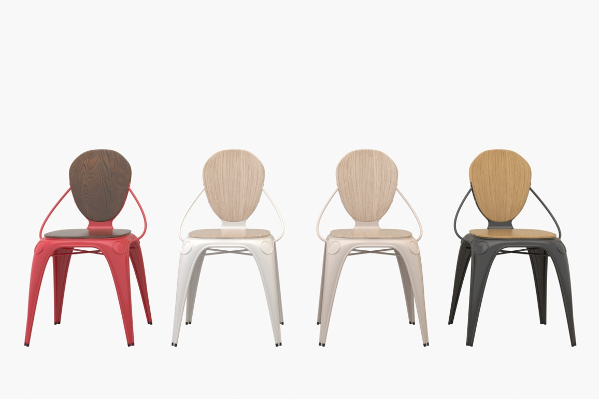 Louix Chair, a Furniture 3D Model by Morne Studio (Photo 1 of 8)