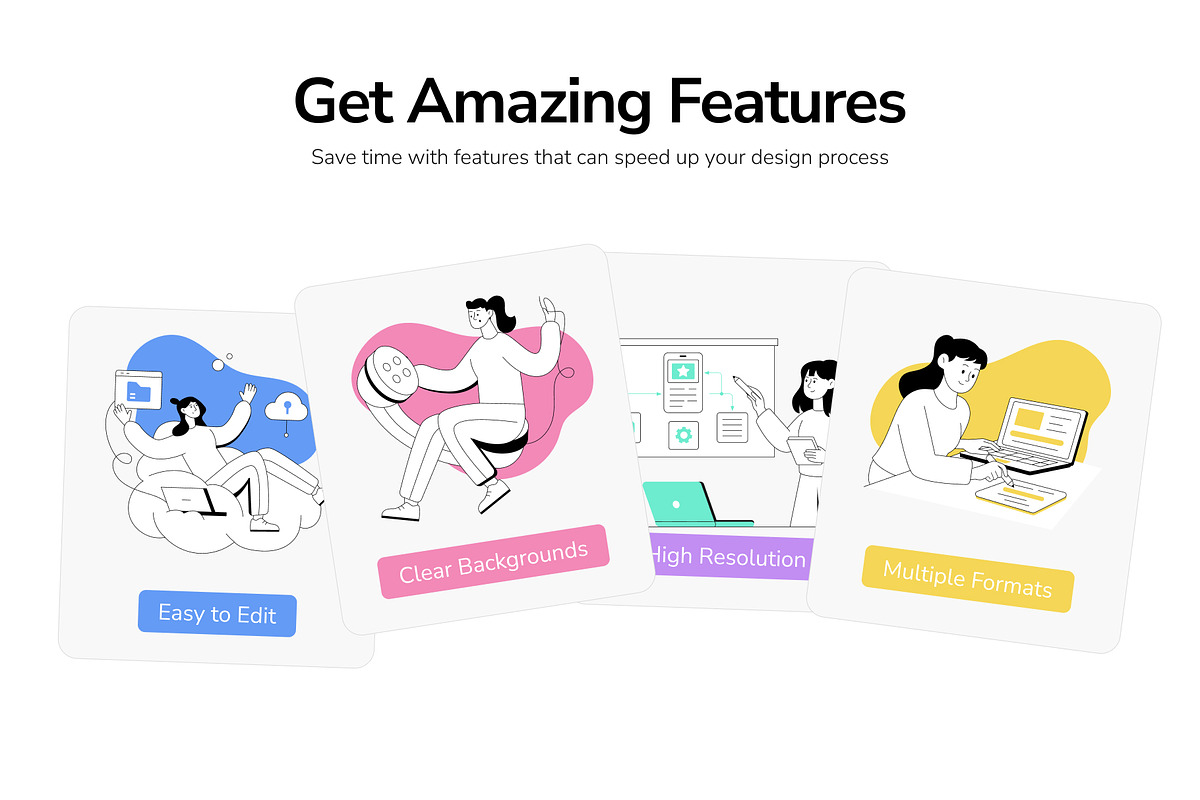 Animated Work Illustrations, a Finance Illustration by Vectors Market (Photo 2 of 4)