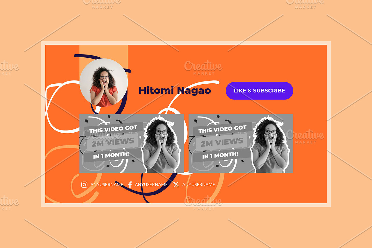 Youtube Thumbnail Cover Design, a Social Media Template by hekenostudio (Photo 4 of 4)