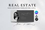 Real Estate Email Signature Template, an Email Template by Modernastic - Canva (Thumbnail 1 of 8)