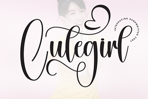 Cutegirl Script Font