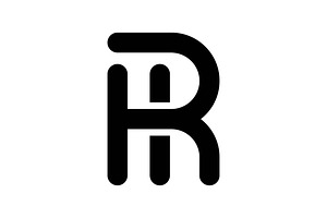 HR RH Logo Design, a Branding & Logo Template by xcoolee