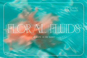 Floral Fluids Backgrounds