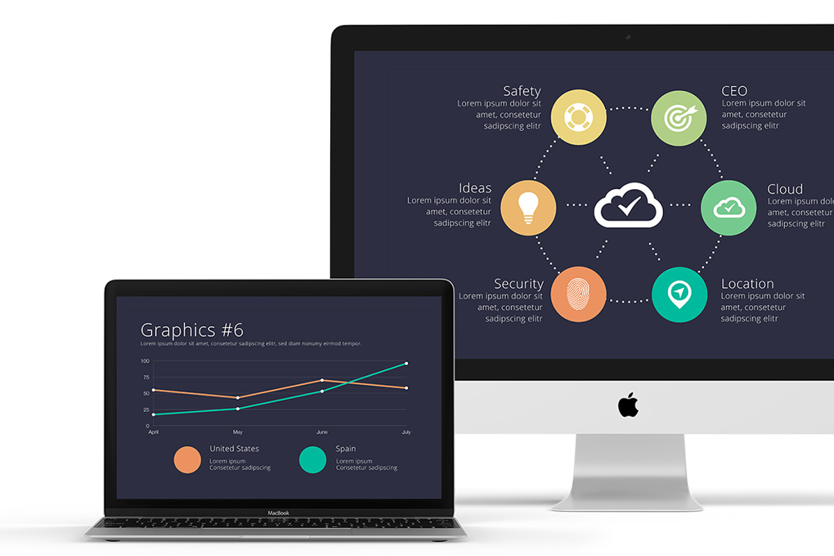 Color-X Keynote Template, a Presentation Template by Yuriy Kondratkov (Photo 3 of 6)