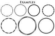 198 Simple Futuristic Circle Brushes, a Brush Add-On by xresch (Thumbnail 6 of 11)