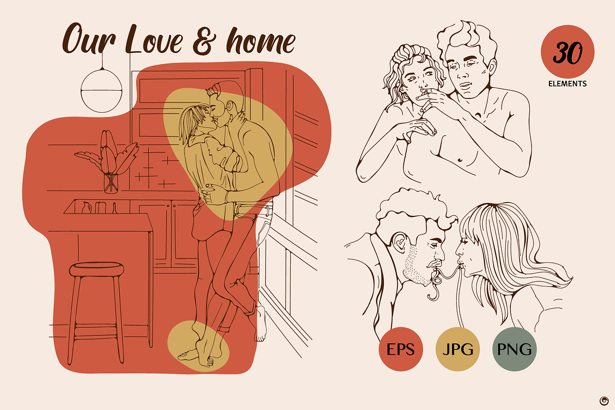 Our love and home, a Person Illustration by Olillia (Photo 4 of 14)