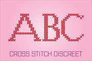 Cross Stitch Display Font Bundle, a Font by GG Design (Thumbnail 12 of 23)