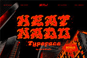 HEATNADO FIRE FONT (+TEXT EFFECT), a Handwritten Font by Nol 3 Studio (Thumbnail 1 of 9)