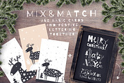 DEER | Festive design collection, an Object Graphic by Daria Miazhevich (Thumbnail 5 of 7)