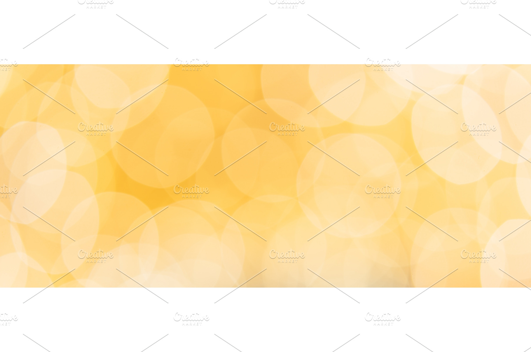 Abstract defocused yellow round, a Nature Photo by Yummypic