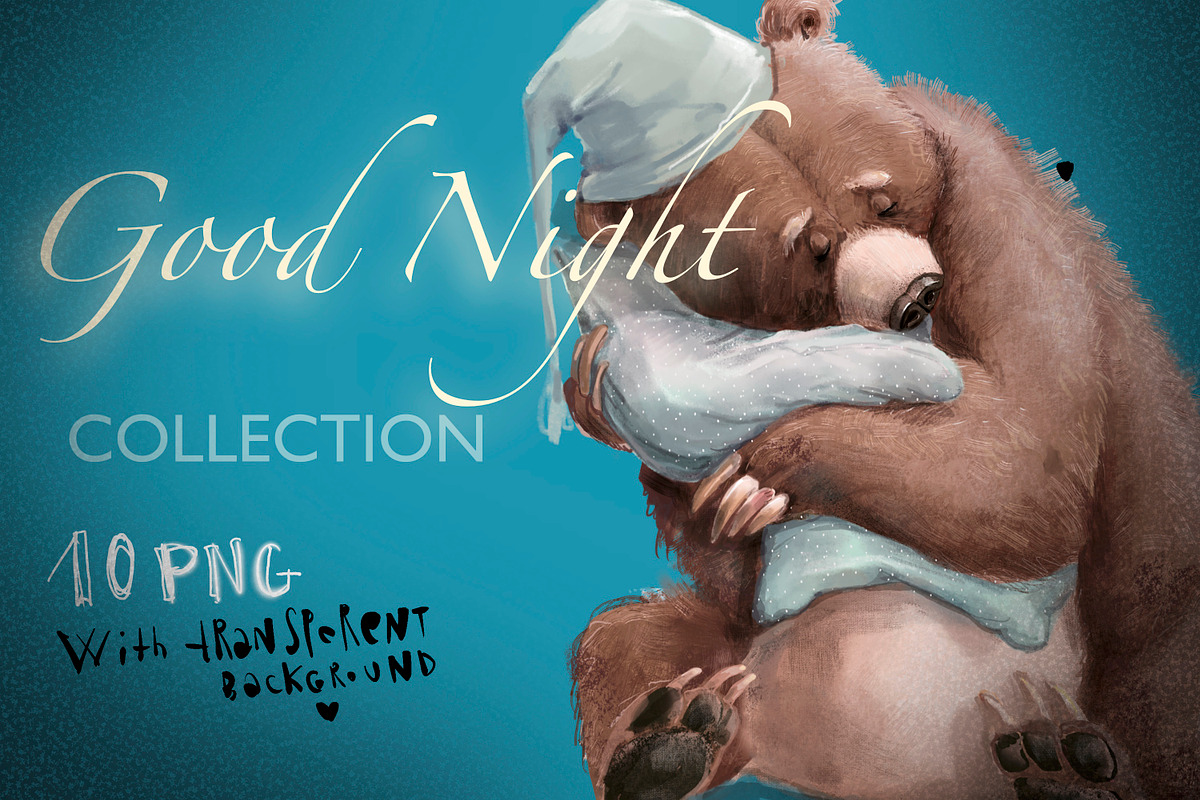 Good Night collection, an Animal Illustration by Eve Farb (Photo 3 of 5)