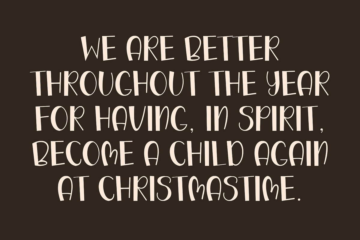 Crishnight Cute Christmas Display, a Sans Serif Font by Maulana Creative (Photo 4 of 7)