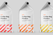 Coffee bag mockup set, a Cups & Container Mockup by BlackMockup (Thumbnail 8 of 10)