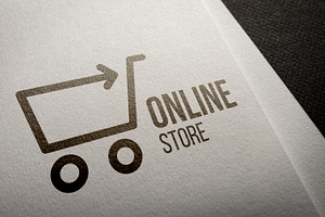 Online shop logo