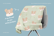 8 Cute puppies clip arts, an Animal Illustration by Studio Mei Design (Thumbnail 3 of 4)
