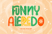 Funny Alfredo | Fun Hand Drawn, a Handwritten Font by gracetype_studio (Thumbnail 1 of 12)