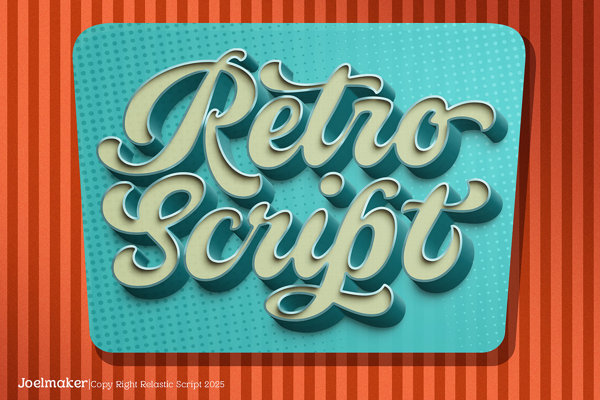 Relastic Script, a Script Font by joelmaker (Photo 14 of 18)
