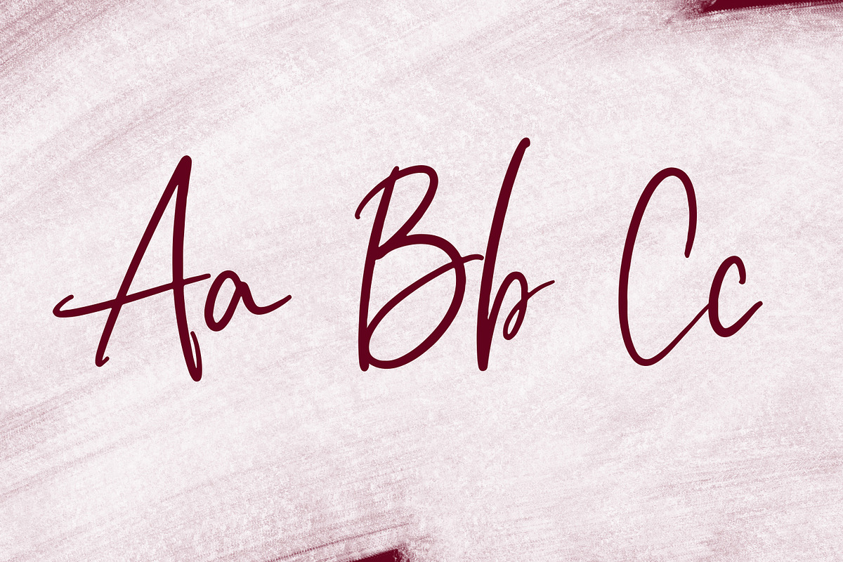 Illumination | Script Font preview 8
