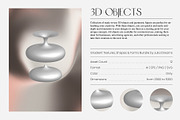 Gradient Textures Shapes 3D Objects, an Object Graphic by Julia Dreams (Thumbnail 17 of 23)
