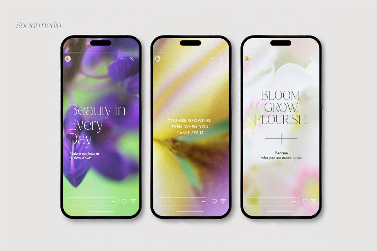 Dreamy Blurred Floral Backgrounds, a Background Graphic by dlinnaya (Photo 6 of 9)