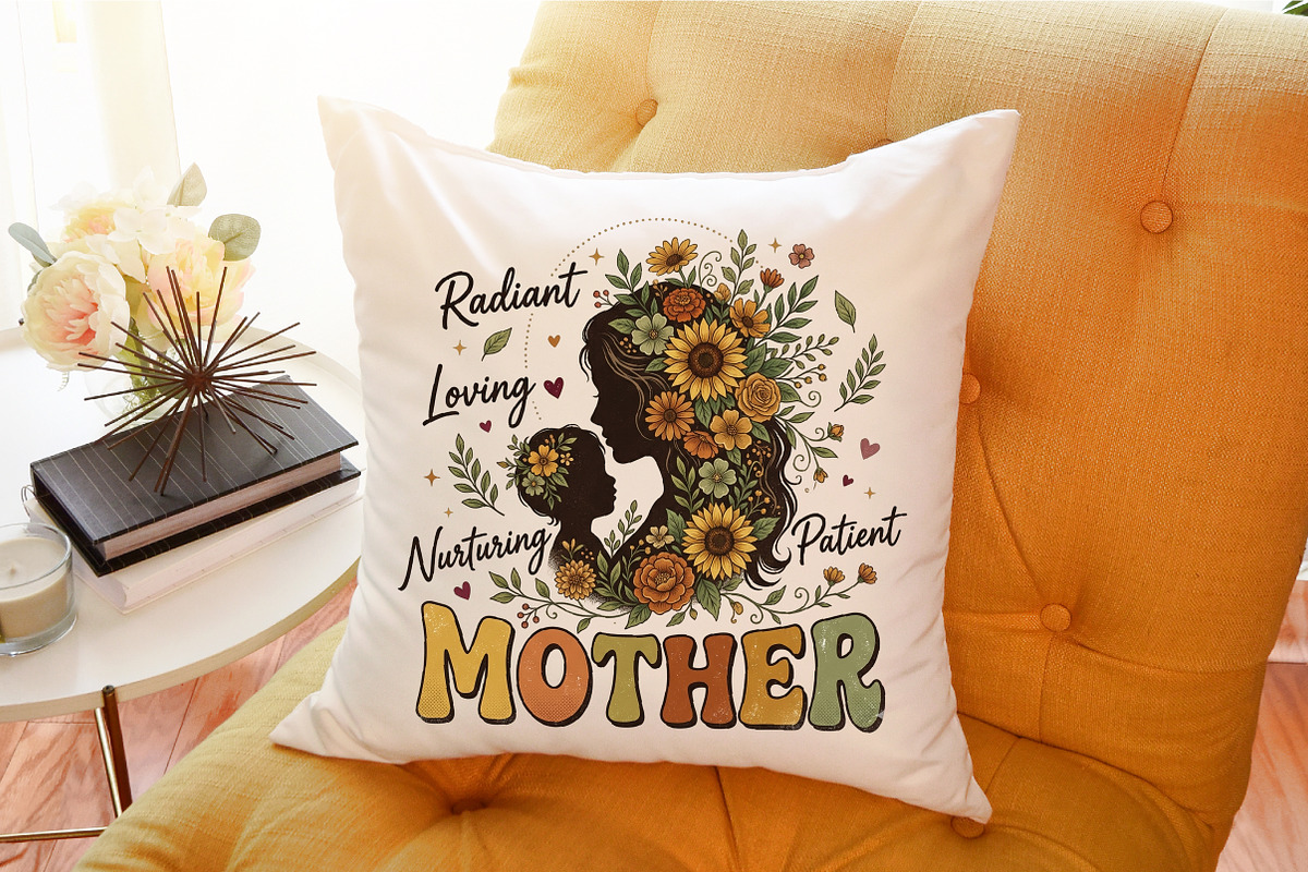 Retro Vintage Floral Mother's Day, a Seasonal Illustration by Sublimation Artist (Photo 9 of 9)