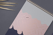 A4 Vertical Spiral Notebook Mockup, a Stationery Template by creatsy5 (Thumbnail 10 of 12)