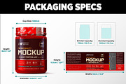 1lb Whey Protein Jar Mockup A2-Pro, a Packaging Mockup by Design Warlord (Thumbnail 13 of 16)