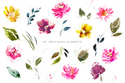 Mon Amour Watercolour Design Set, a Decorative Illustration by Sammy's Illustration (Thumbnail 2 of 10)