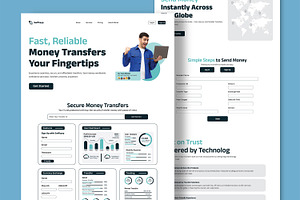 Corporate Landing Page Design