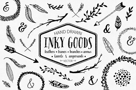 Inky Goods Vector Graphics