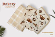 Pattern set Bakery, a Pattern Graphic by L- design studio (Thumbnail 2 of 6)