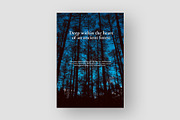 Enchanted Forest Magazine Template, a Flyer Template by Shajib Shikder (Thumbnail 9 of 9)