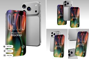 High Quality iPhone 17 Pro Mockup, an iPhone Mockup by Nathatype