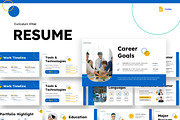 CV Resume Google Slides, a Presentation Template by Loin Studio (Thumbnail 1 of 4)