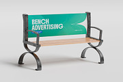 Bench Advertising Mockup, an Advertising Mockup by Budogol Studio (Thumbnail 2 of 4)