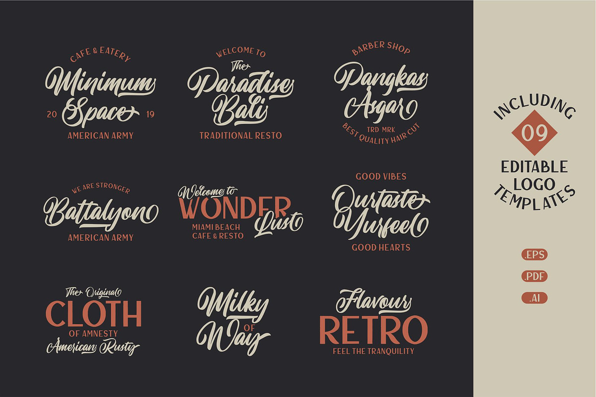 The Lastwinter - Vintage Script, a Script Font by Garisman Std (Photo 6 of 9)